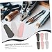 PACKOVE 6Pcs Scissor Protection Cover Portable Leather Shear Case for Beauty and Grooming for Eyebrow Trimming and Hair Cutting Travel-Friendly Design