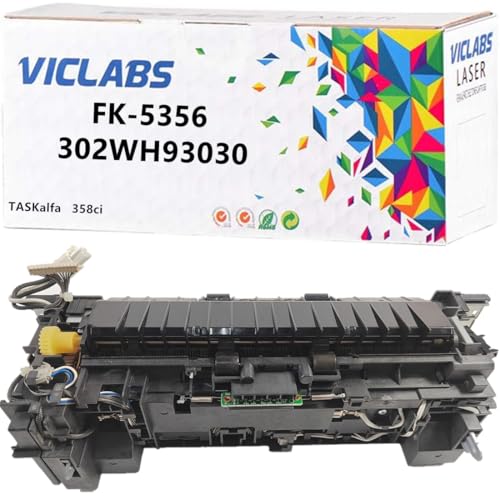 VICLABS FK-5356 302WH93030 fuser Unit Replacement for Kyocera FK-5356 302WH93030 fuser Unit for use in Kyocera Color TASKalfa 358ci 358 Printers,110V (1- Pack)