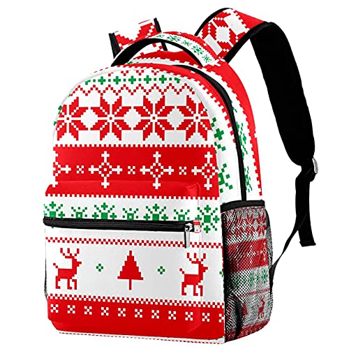 Sac à dos de voyage coloré en tricot idéal pour les sorties scolaires et week-ends