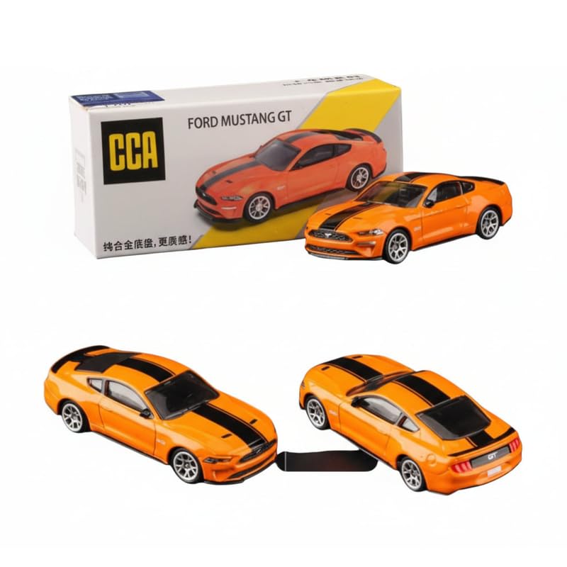 Image of CCA 1:64 Ford Mustang GT Collection Cool Car Series 3+ Years (Orange)