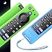 [2 Pack] Stouchi Silikonhülle für TV-Stick (3.Gen/4K/4K Max), Sprachfernbedienung, Schutzhülle,rutschfeste,Stoßfeste Fernbedienungsabdeckung,Kompatibel mit Fernbedienung der 3.Gen (Grün&Himmelblau)