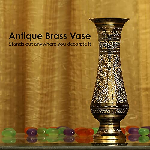 Arrc VASE For Home Décor | Handcrafted Gold Vase Vase thumb #1