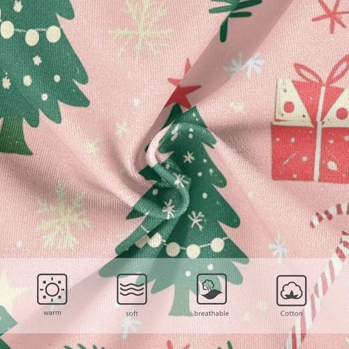 Girls' Sport Panties Organic Underwear for Girls Cute Reindeer Pattern3