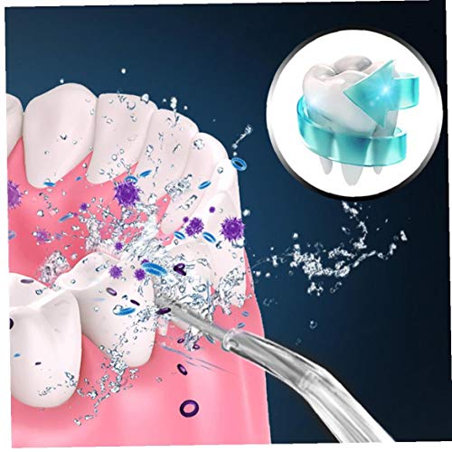 lujiaoshout Waterflosser, tanden elektrische flosser Cordless monddouche oplaadbare tanden reiniger voor thuis reizen… - Image 3