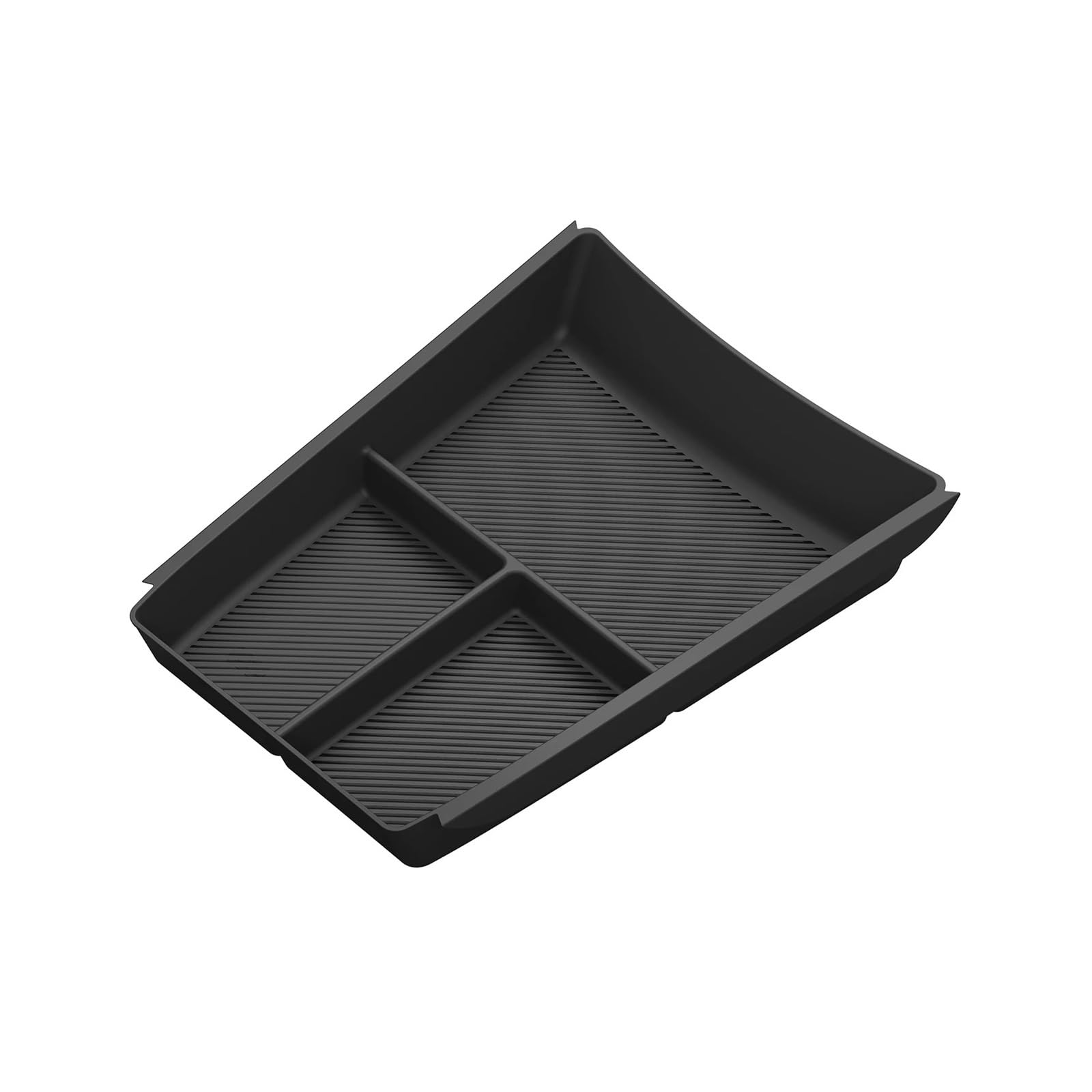 HXVGEGKPYK Armrest Storage Tray For Rogue For X-trail T33 2021-2026 Car Interior Organizer Central Control Bottom Storage Box Non-Slip Lower Layer Tray Centre Console Storage Box