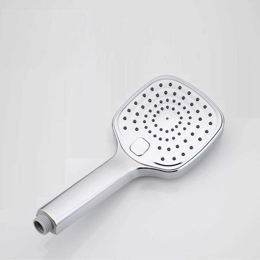 Cabezal de ducha cuadrado con soporte de mano ajustable para el bano