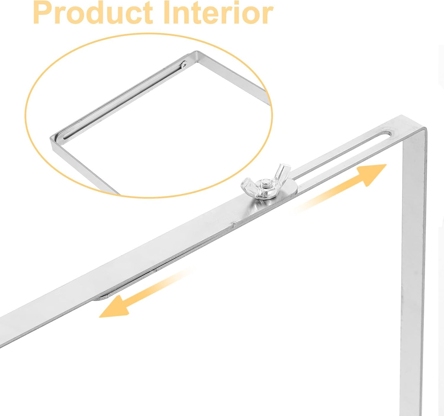Cemetery Wreath Hanger with Stable Support and Easy Installation Adjustable Stainless Steel 4pcs Silver Metal Hook for Headstone for Memorial Flower Wreaths and Holiday