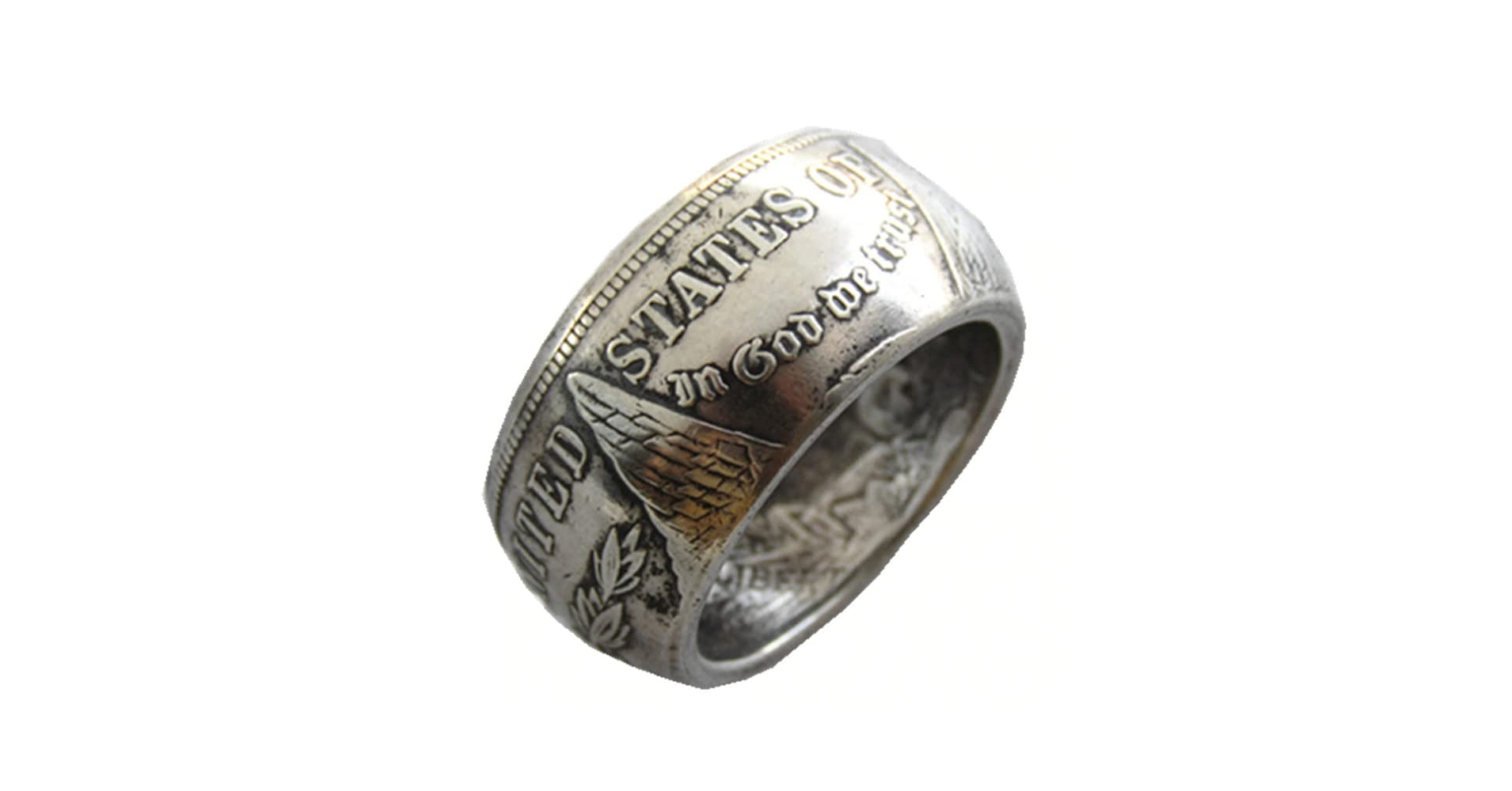 【美品】ORGUEIL OR-7023B Coin Ring [SILVER] Amazon.com: U.S Hobo 1896 Morgan Dollar Coin Ring - U.S.