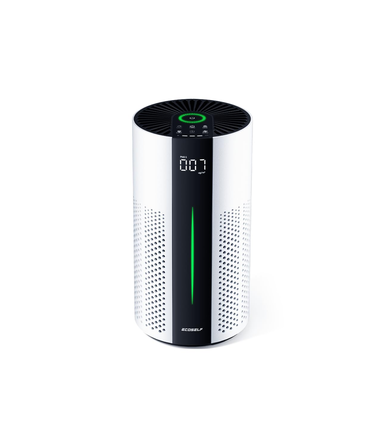 Photo 1 of ECOSELF Air Purifiers for Home Large, Air Purifiers for Bedroom 360° Air Intake with Smart Auto Mode, HEPA Air Purifier, Air Cleaner for Smoke
