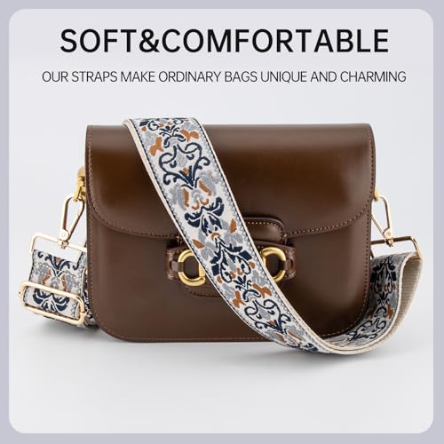 Image of Purse Straps Replacement Crossbody Wide Bag Strap for Purses Adjustable Shoulder Straps for Women Bags