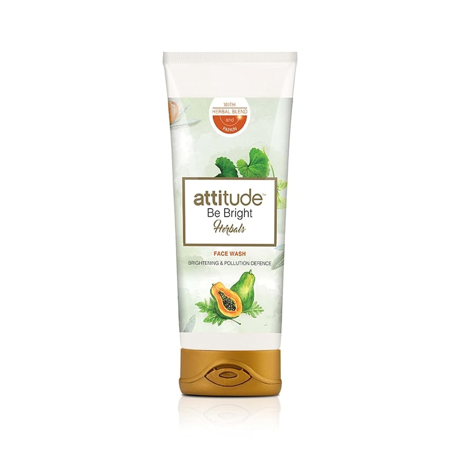 Attitude Be Bright Herbals Face Wash, Brightening & Pollution Defence, with Herbal Blend and Papain-image-45