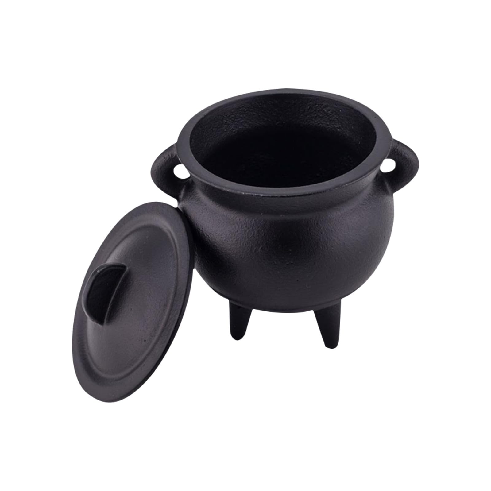 Brûleur de parfum chaudron résistant haute température fonte noir