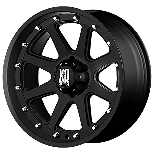 XD798 Addict 17x9 Matte Black
