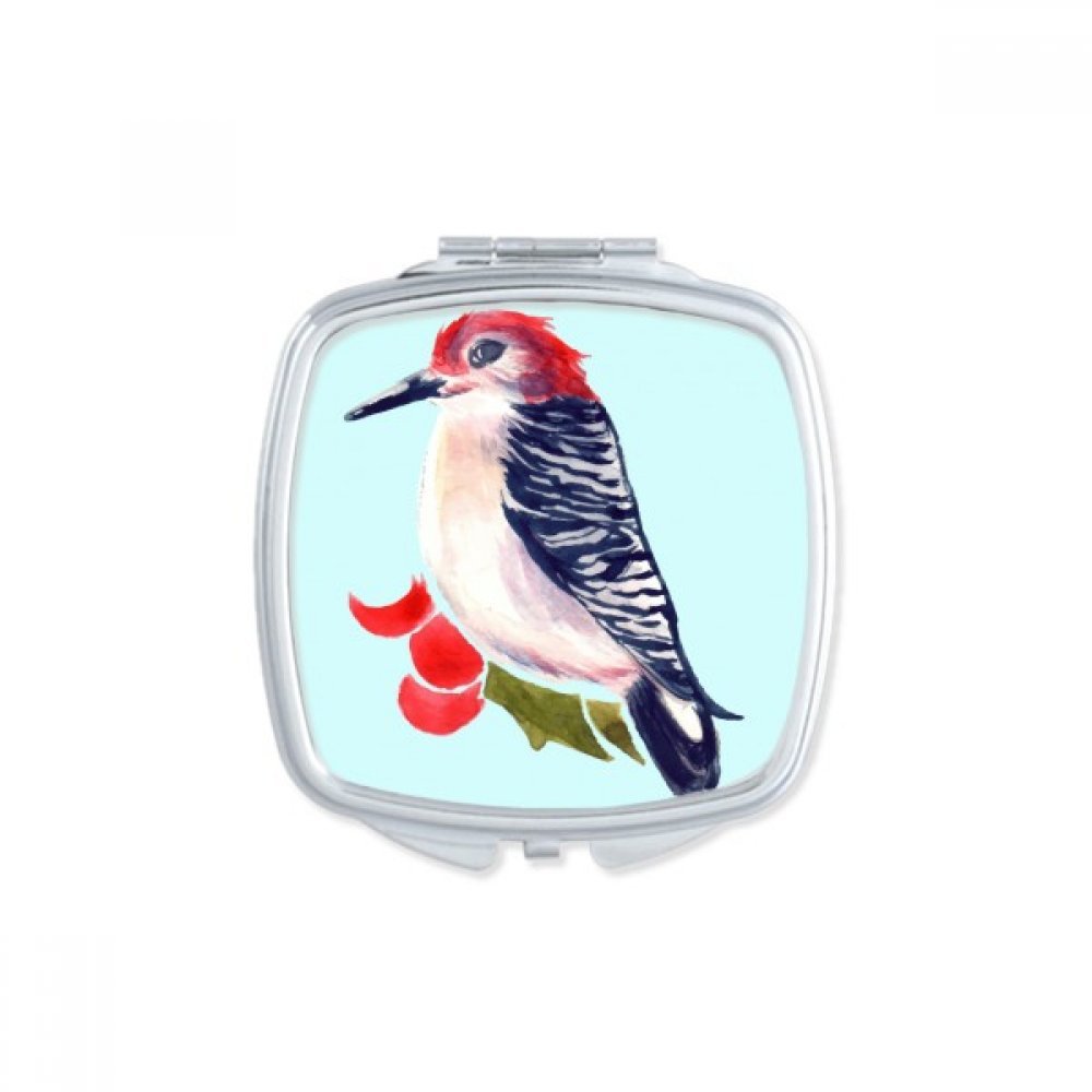 Miroir carré maquillage compact DIYthinker au motif animalier coloré