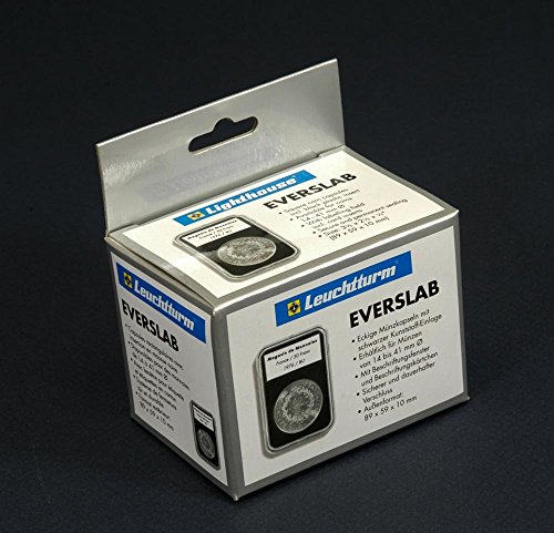 Pack of 5 Lighthouse EVERSLAB 18mm Graded Coin Slabs US / Canadian Dime Holders