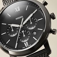 Fossil Neutra Uhr für Herren, Quarz-Chronographenwerk mit Edelstahlarmband – Ansicht 5