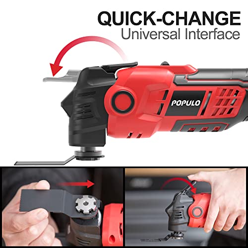 Populo POTL-2000 20V Cordless Oscillating Tool Kits thumb #4