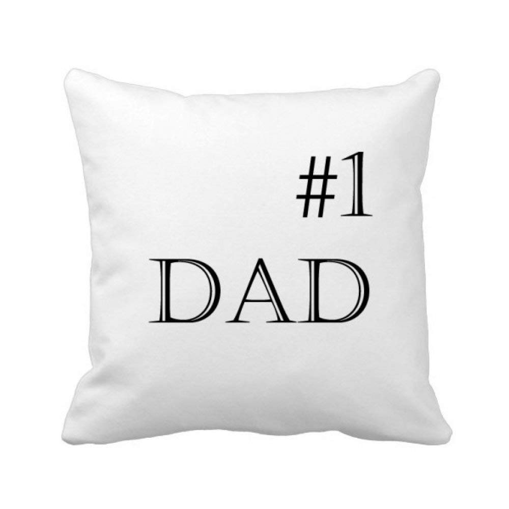Housse de coussin carrée pour la fête des pères un cadeau original plein d'amour