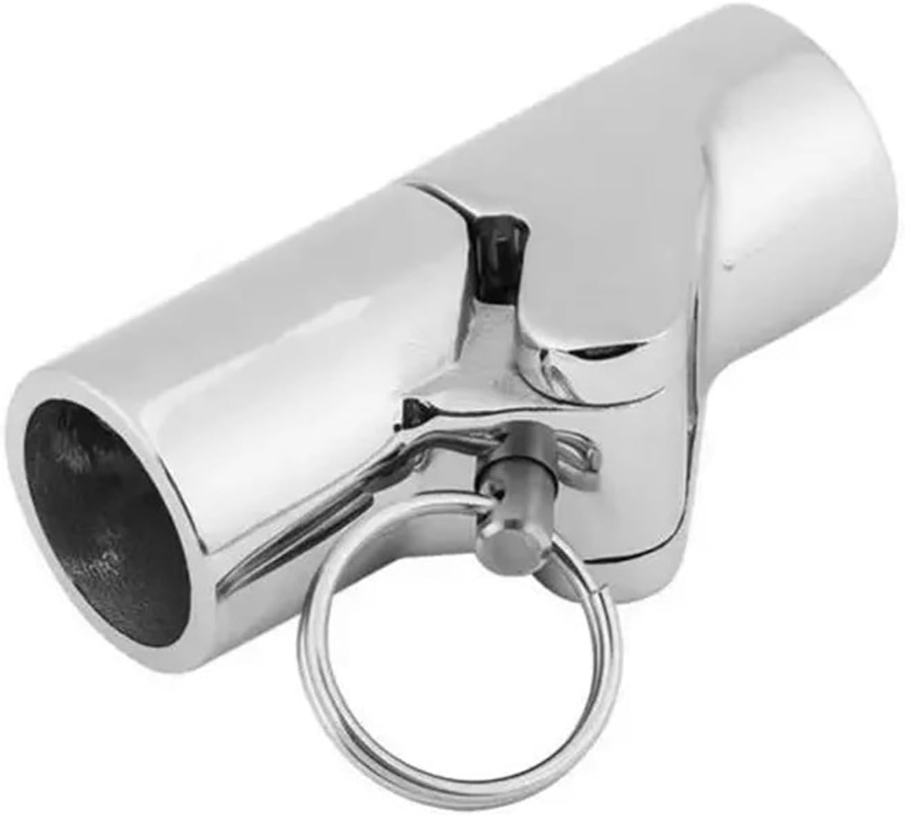 Marine Hardware, Boat Hardware Accessories Pole Railing Mast Canopy Stainless Steel Tube Pipe Folding Swivel Coupling Connector 25mm