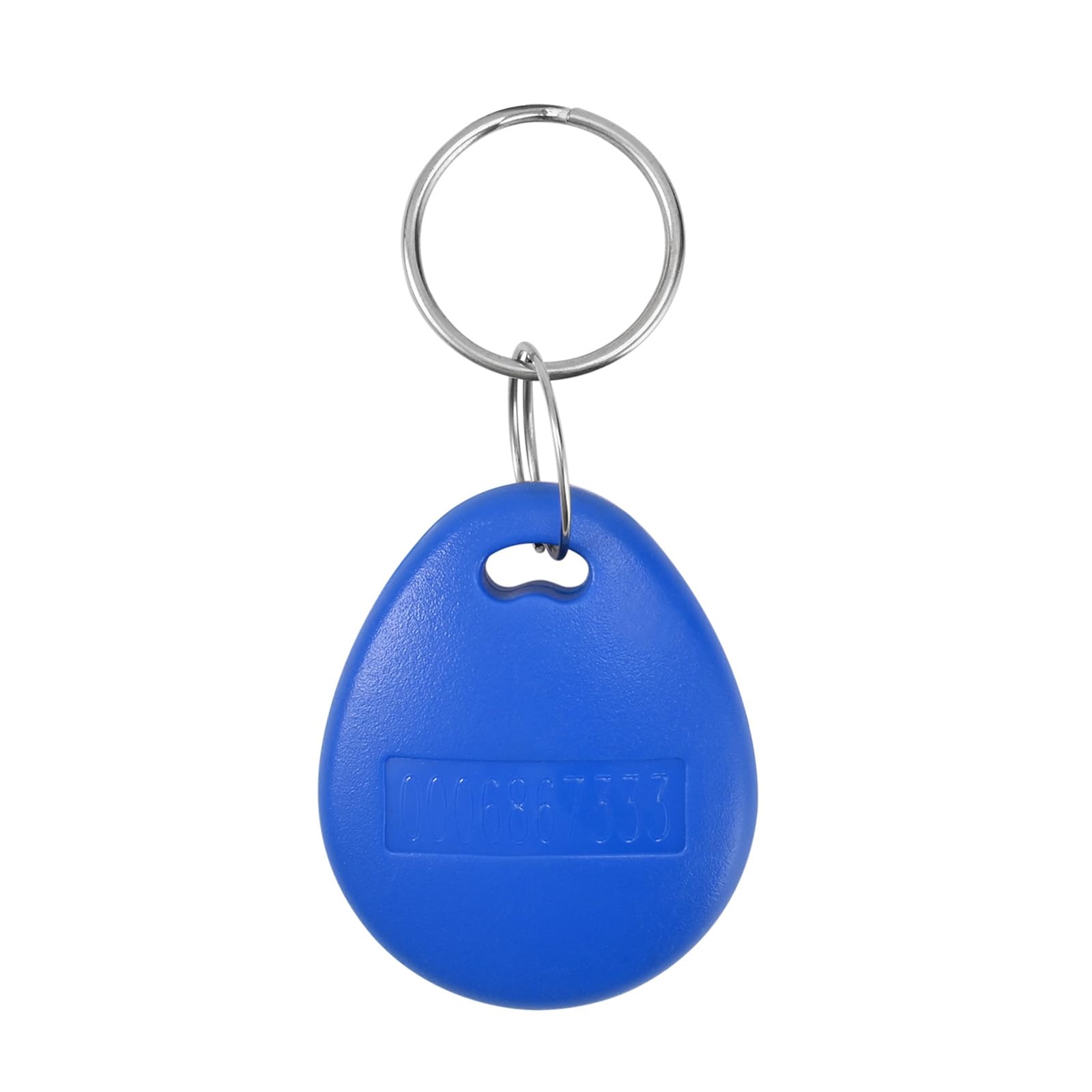 Lot de 50 porte-clés RFID 125 kHz en ABS EM ID Contrôle d'accès pour portes de bureau et d'usine