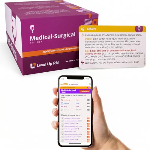 Level Up RN Med-Surg Flash Cards
