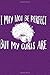 Produktbild I May Not Be Perfect But My Curls Are: Journal for Curly Haired Women and Girls; All Natural Curls, African American Afro, Kinky, Wavy Black Women Hairstyle; 6 x 9, 100 Lined Pages