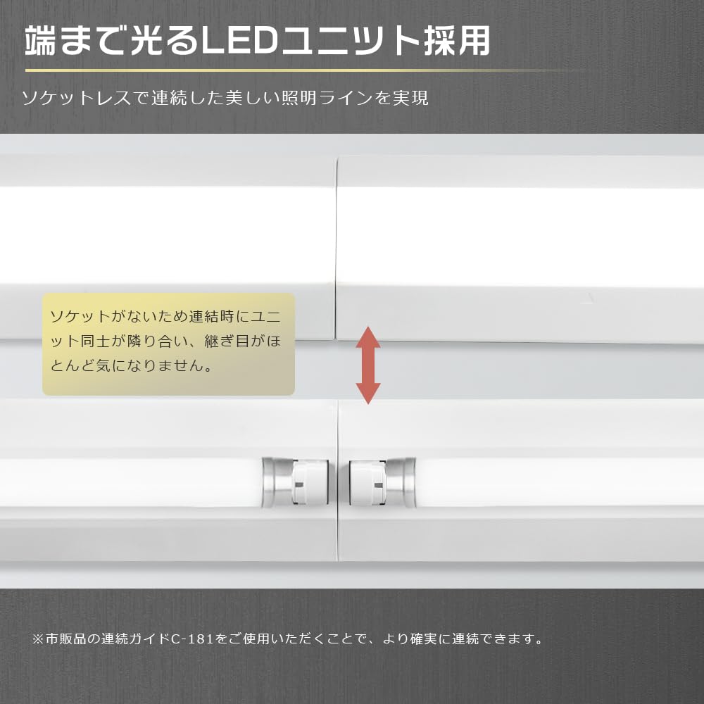| セット販売 LEDベースライト 40W形 2灯相当 50W 10000lm | セット販売 LEDベースライト 40W形 2灯相当 50W 10000lm