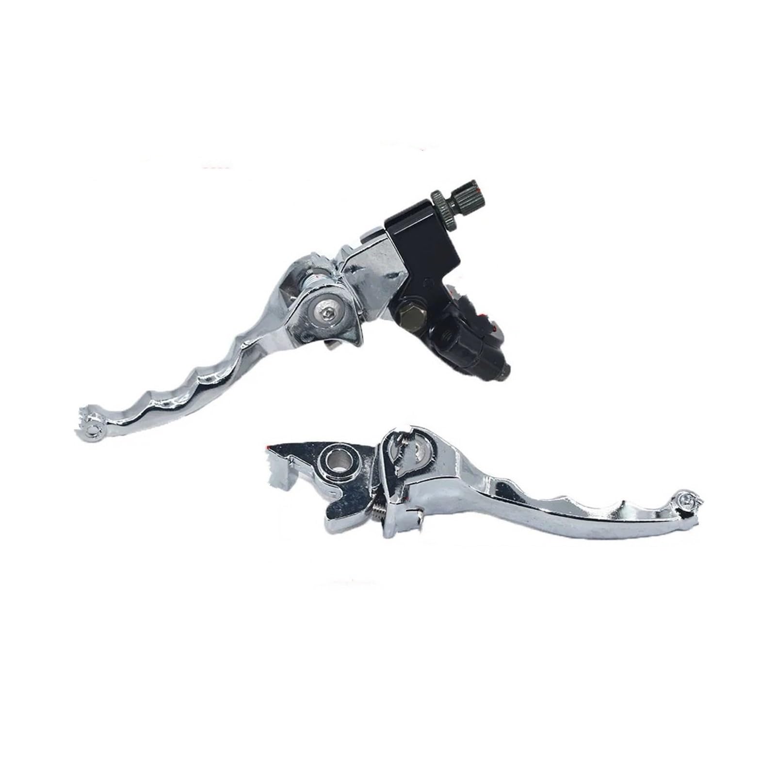 Bskwaq Silver C Motorcycle Brake Clutch Levers For Crf Klx Pit Pro Racing Xmotos Bse Kayo Most Aluminum Alloy Folding Clutch Lever Brake Set Fit Dirt Bikes Parts