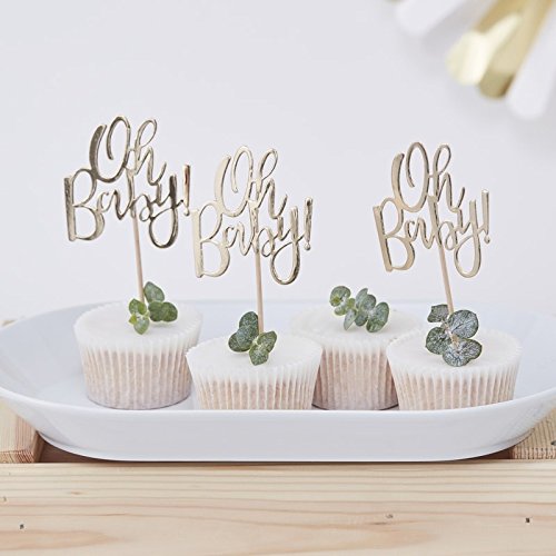 Preisvergleich Produktbild Cupcake Sticks Oh Baby 12er Set