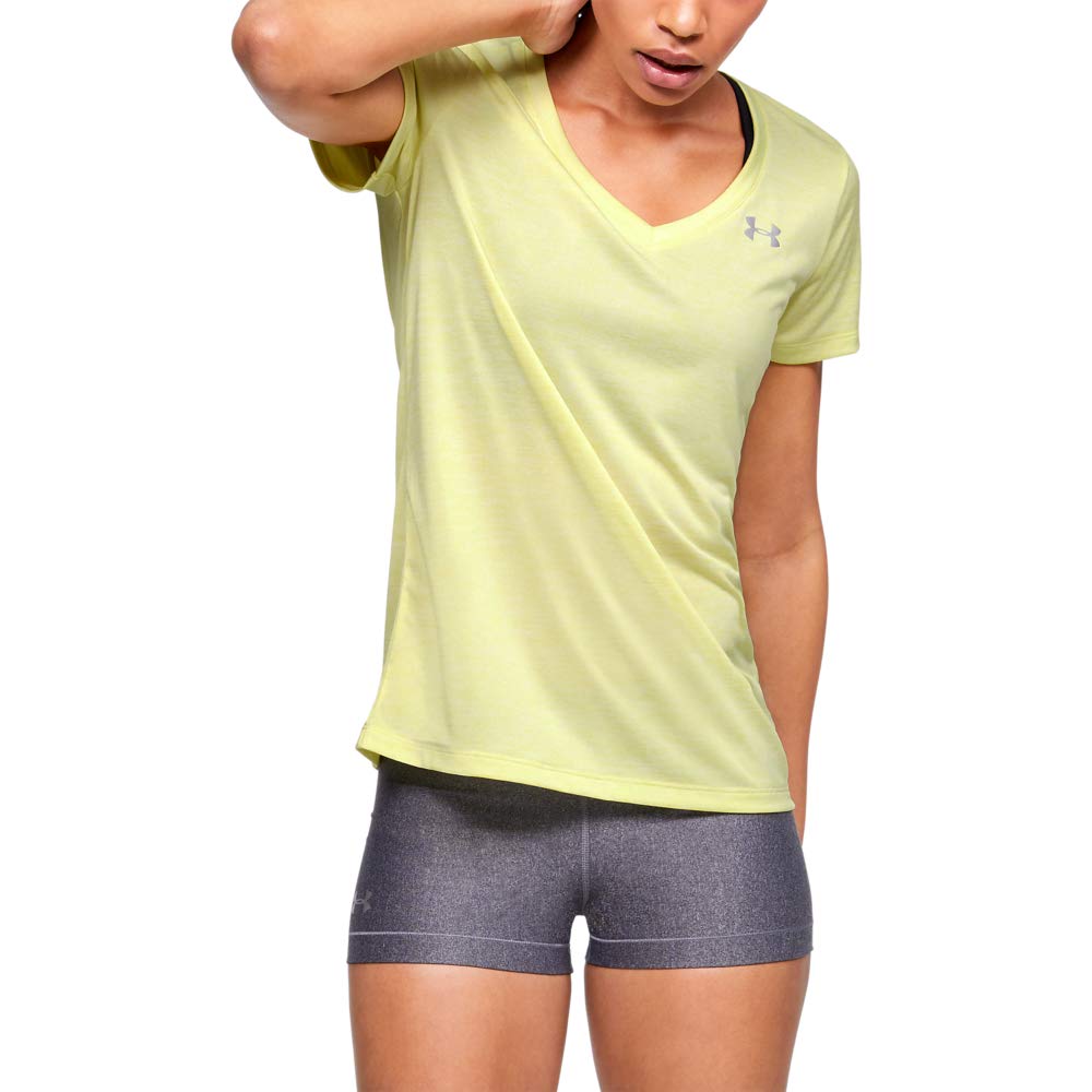 Under Armour Women's UA Tech™ Twist V-Neck Short Sleeve Tech SSV- Twist Mujer (Pack de 1) — view 128