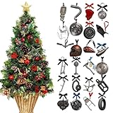 Motorradteile Adventskalender 2025–24 Tage, 2D-Acryl-Ornament-Dekoration, Motorrad-Teile, Charm-Countdown-Kalender – für Motorrad-Enthusiasten, Zuhause, Weihnachtsbaum, Wand, Fenster, Urlaubsparty