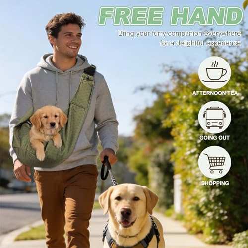 Sac de transport pour petits chiens avec boucle réglable - 6