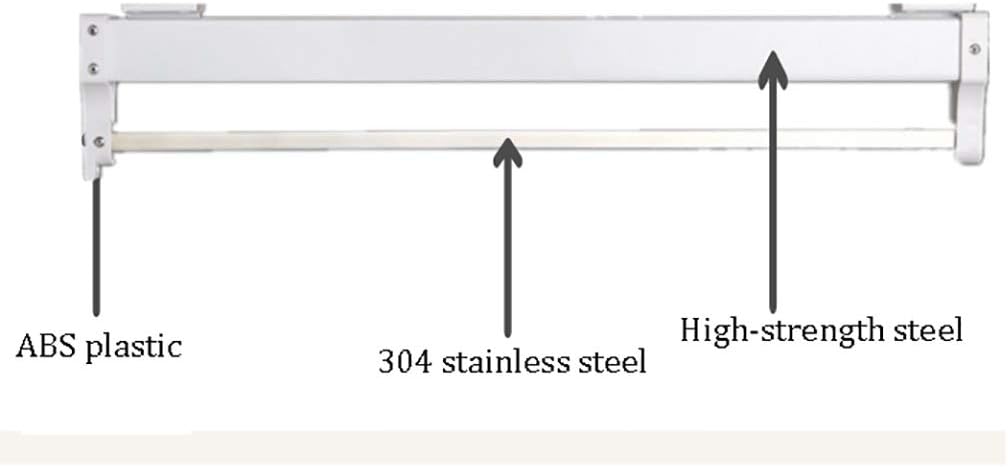 Metal Pants Hanger/Extendable Coat Hanging Rod Non-Slip Closet Organizer for Scarfs Jeans Clothes Trousers Towels,