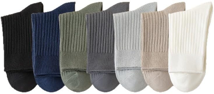 Men's mid length socks, sports socks for autumn and winter, mid length business men's socks
