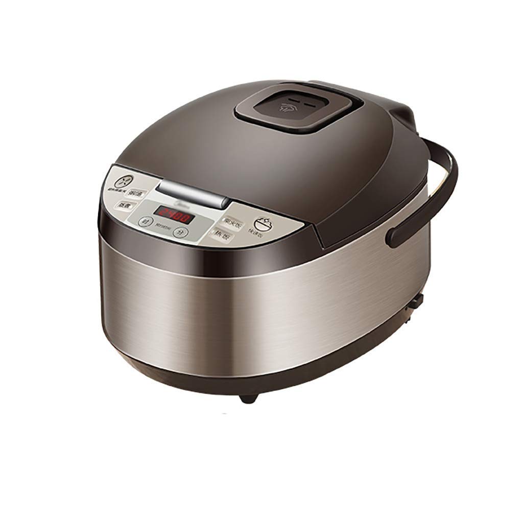 Cuiseur à Riz, avec Cuiseur Vapeur, 5L-860W, Isolation Intelligente, Petits Appareils Multifonctions, Convient Aux Ménages / 5-8 Personnes