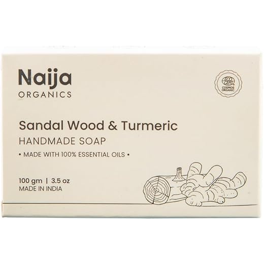 Naija Organics Sandalwood Turmeric Soap 100g