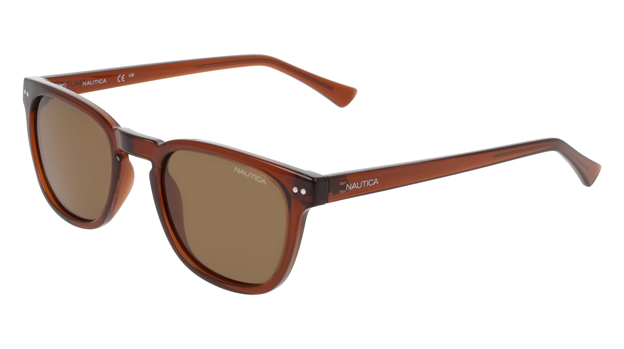 Nautica Men's Sunglasses N915SP - Brown Crystal with Polar Brown Lens