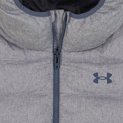 Image of Under Armour Boys' Pronto Hooded Puffer Jacket, Lightweight & Water Repellent