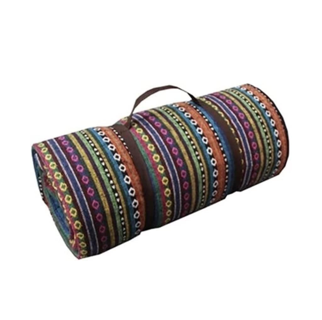 CVdrtyED Picnic Blanket Picnic Blanket Portable Outdoor Camping Mat Foldable with Carry Strap for Park Hiking Travel on Grass Outdoor Mat(A,59.1inx78.8in)