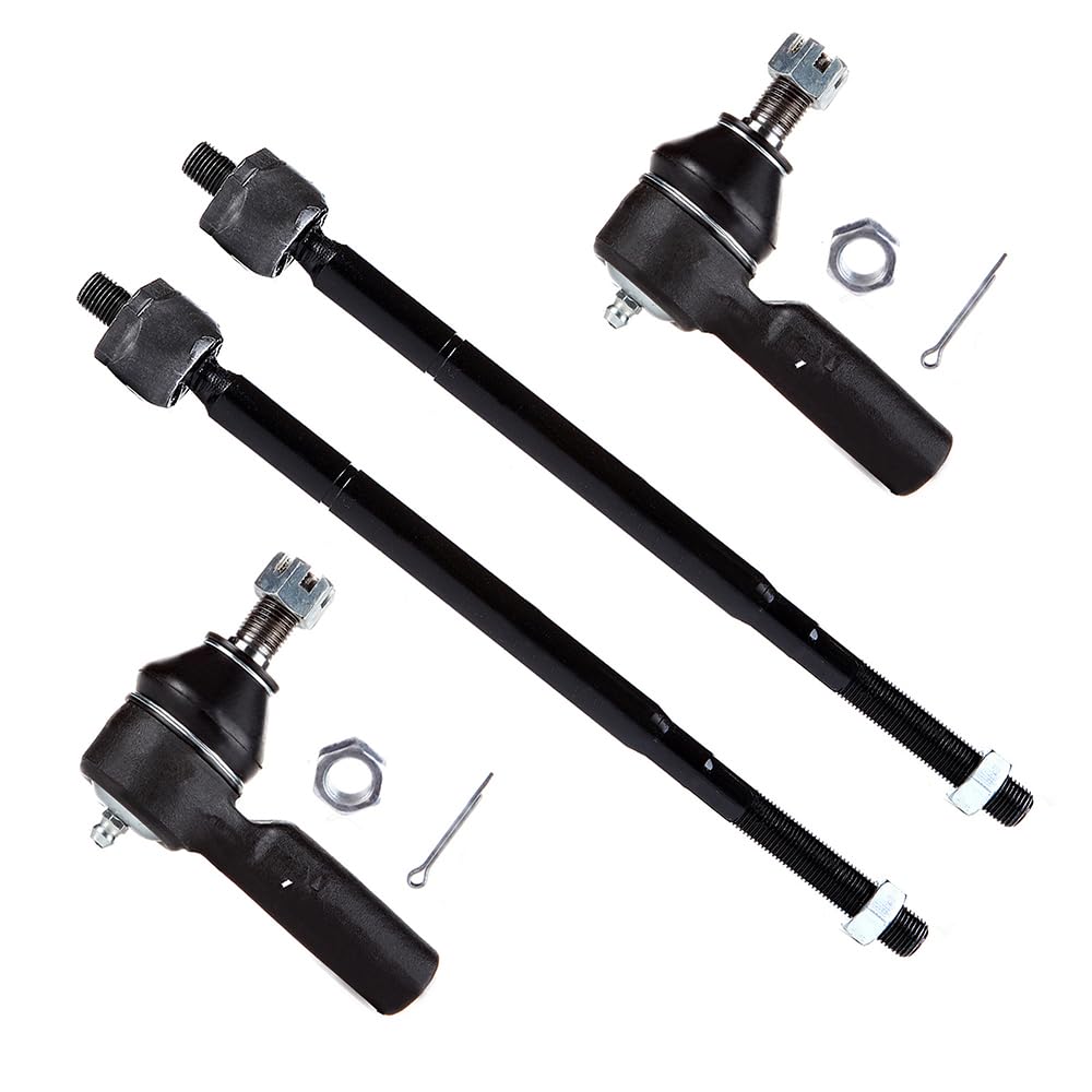 4Pcs Tie Rod End Fit For 1992-2001 Camry 1998-2003 For Sienna image 1