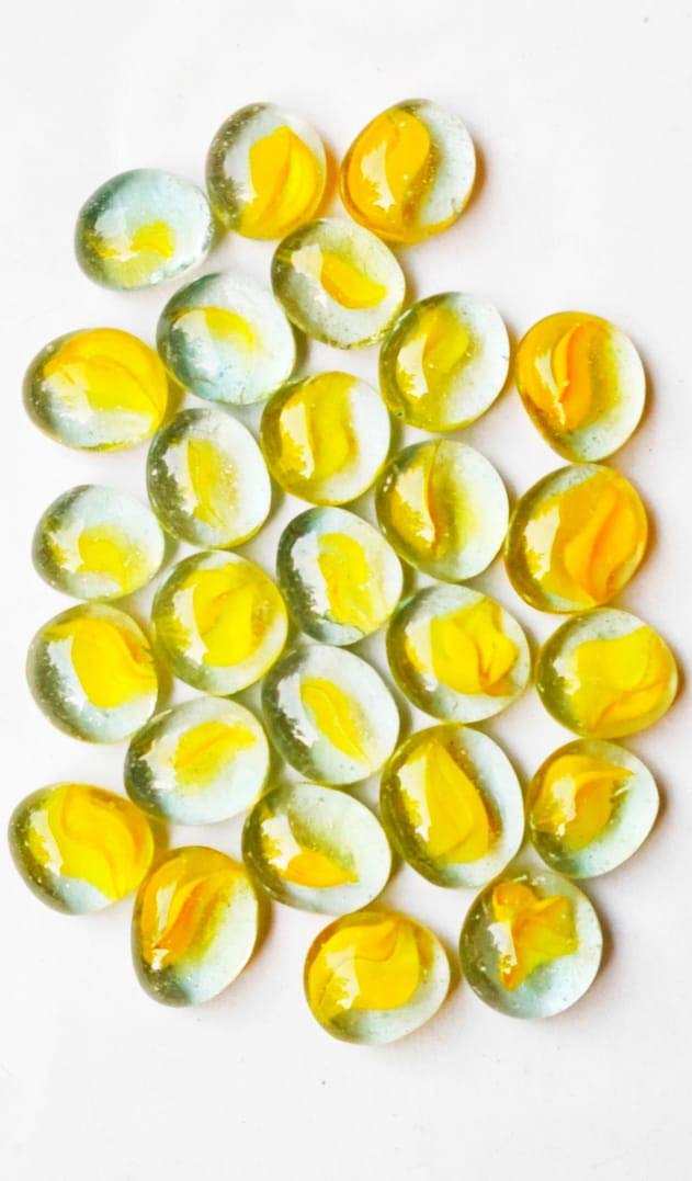 Parakh Lime Shaded Flat Round Marbles Aquarium Pebbles for Vase Fillers, Glass Gems Stone, Table Scatter, Landscaping, Aquarium Fish Tank, Party Decoration, Crystal Rocks 300gm (40 Pcs) (B085ZWJ5NH) Amazon Price History, Amazon Price Tracker