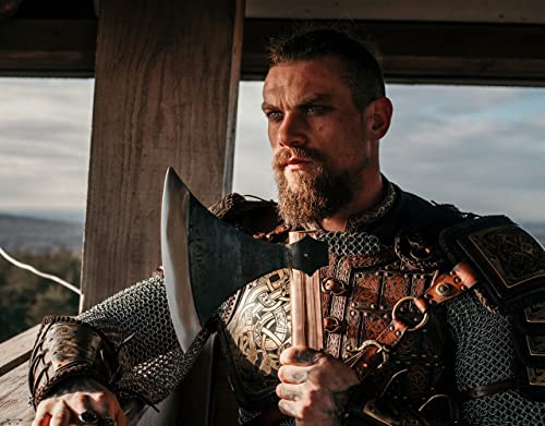 Image of Norse Tradesman Broad Dane Axe, 8.5 in Carbon Steel Blade, 5 ft Haft