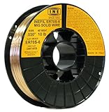 INEFIL ER70S-6 .030-Inch on 10-Pound Spool Carbon Steel Mig Solid Welding Wire