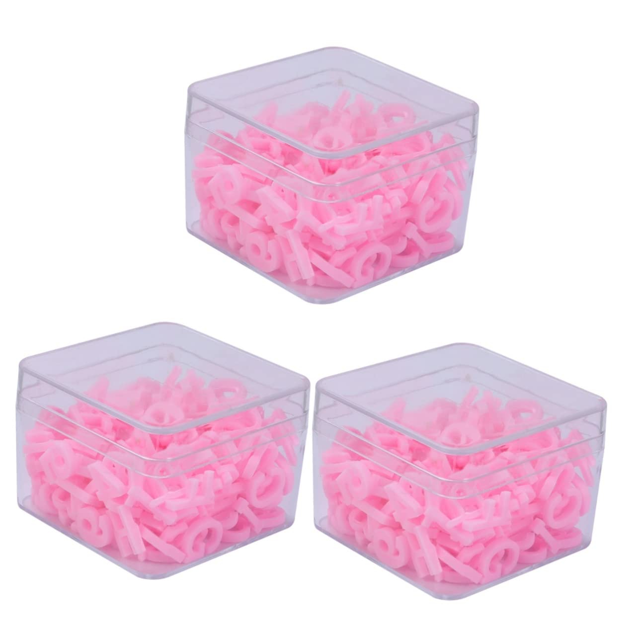 Perles de lettres et nombres acryliques Lurrose pour bijoux DIY