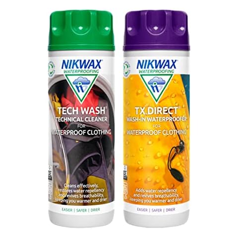 Nikwax Tech Wash and TX Direct Twin Pack Cover
