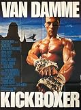 KICKBOXER Affiche de film - 120x160 cm. - 1989 - Jean-Claude Van Damme, Mark DiSalle