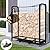 Homdox Firewood Rack, Heavy Duty Outdoor Log Rack Indoor Fire Wood Holder for Fireplace Patio Deck, Strong Metal Support Logs Stand Stacker Holder with Adjustable Foot Pads, Log Carrier