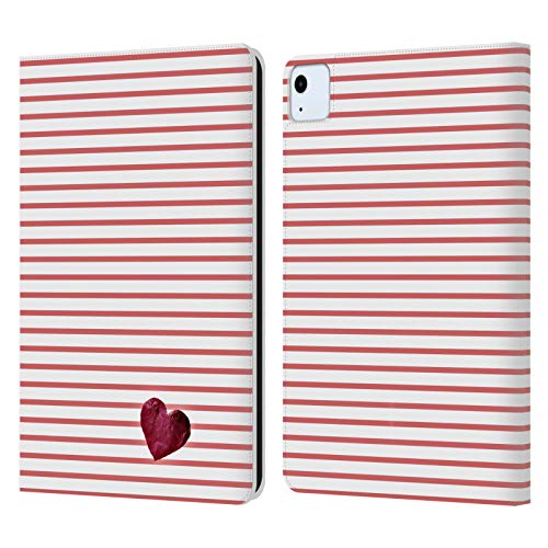 Coque en Cuir pour iPad Air 2020 de Monika Strigel Rouge Coeur l Accessoire Ideal au Cafe