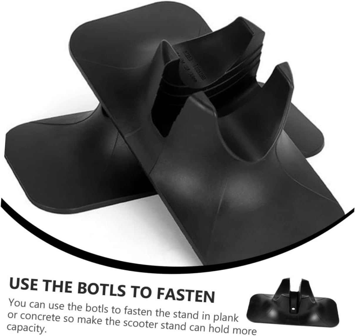 2pcs Scooter Stand Rack Scooter Parking Accessories Sturdy Base for Organize Your Garage