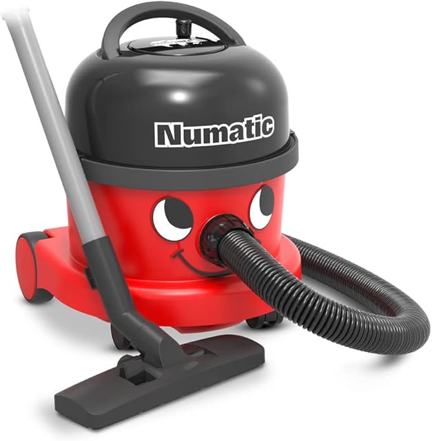 Numatic NRV240-11 Henry Vacuum Cleaner 620W 9L Commercial Dry Red Avern - 2 Years Warranty - 2023 Model -
